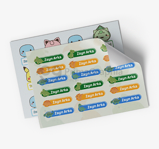 Sticker Nama