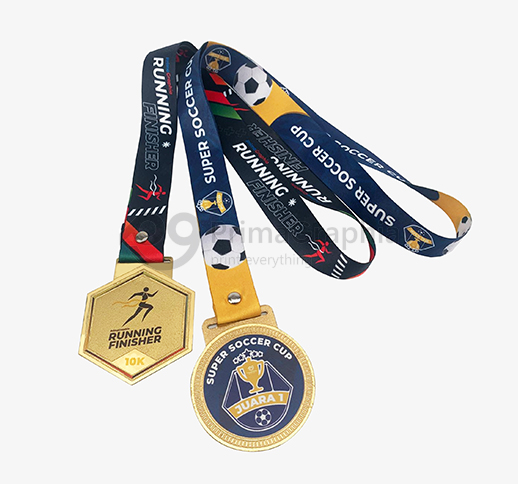 Medali Plat Lanyard